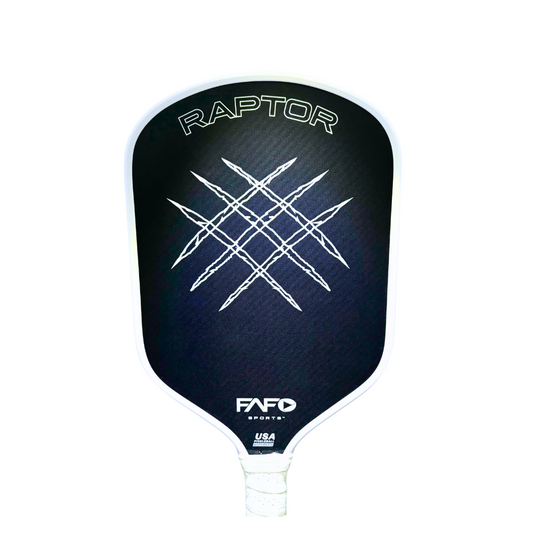 FAFOSports® - Raptor Kevlar x Carbon Fiber Pickleball Paddle - White